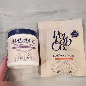 New Sealed Unused Pet Lab Co prebiotic 30ct.Chews Dog Treats Pork Flavor
